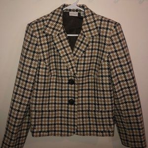 Brown Tweed Blazer